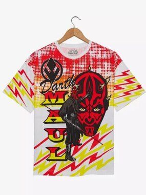 BOXLUNCH Men's Star Wars Darth Maul Multi-Portrait T-Shirt Size XL
